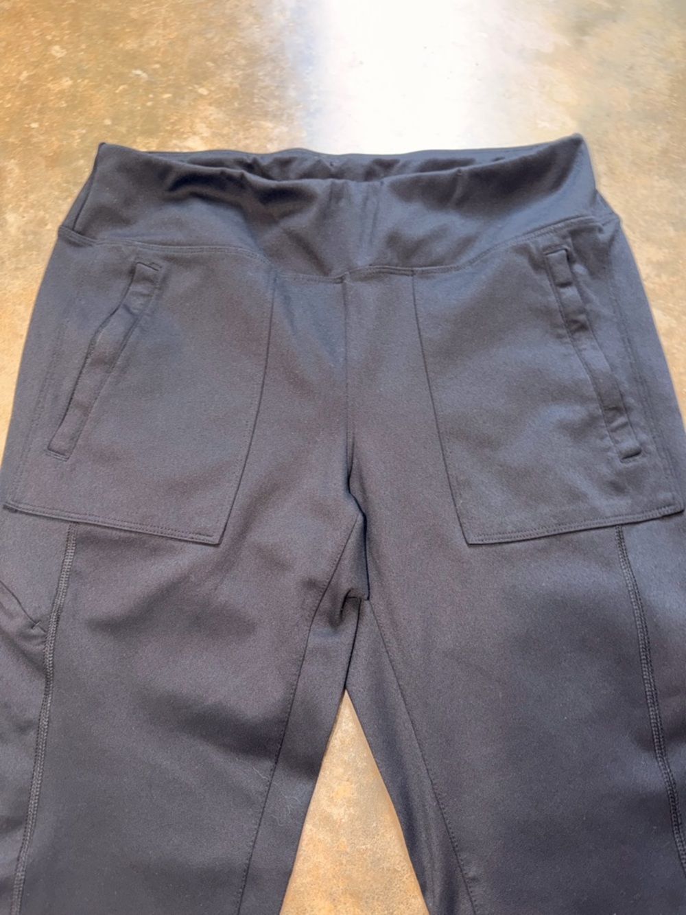 Ridgecut - Black High-Waist Active Leggings with Side Pocket - Size M - Picture 4 of 13